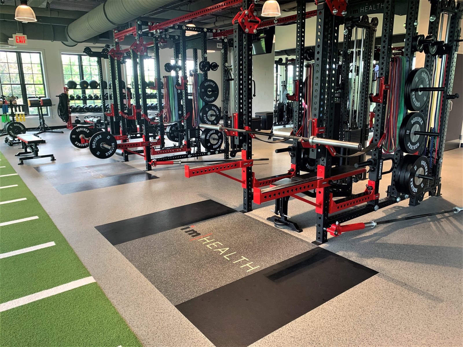 The private gym at IM Health in Wayne, PA